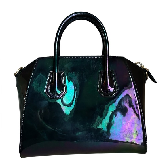 RARE Givenchy Antigona Oil Slick Iridescent satchel crossbody bag RETAIL 5,000 - Picture 5 of 13